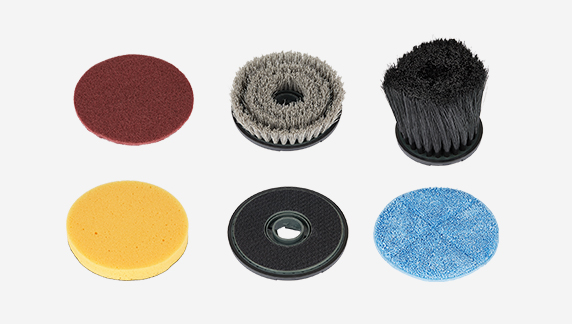 Easy to use with 6 replaceable brushes